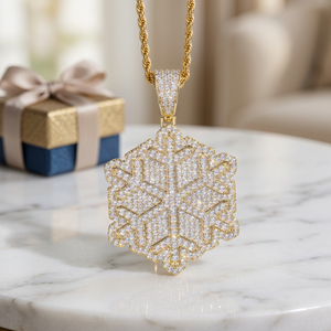 เครื่องประดับผู้ชาย สร้อยคอแบบปรับแต่งได้ จี้ห้อยคอแบบ Cuban Link เงินแท้ 925 VVS ฮิปฮอป จี้รูปกางเขนประดับเพชรโมอิสซาไนต์ น้ำหนัก 24 กรัม - Product Image 5