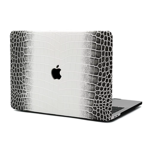 Housse rigide de luxe imperméable en PC+cuir PU pour <span class=keywords><strong>Macbook</strong></span> Air 13 pouces 2020 2019 2018 Sortie A337 M1 179 A1932 Sling - Product Image 2