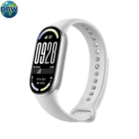 Montre connectée sportive pour Mi Band 10, surveillance de l'oxygène sanguin, du sommeil et de la fréquence cardiaque, style couple, longue autonomie, version chinoise