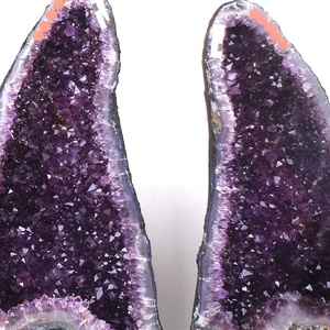 זוג טבעי uruguay אמתיסט גאודה גבישים ריפוי אבנים גדול אשכול קוורץ גדול למכירה - Product Image 4