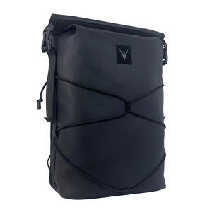 <span class=keywords><strong>Mochila</strong></span> Enrollable Cyberpunk, Tela con Acabado Negro Mate, Estilo Urbano, Logotipo Personalizable, Impermeable, Ligera - Product Image 3