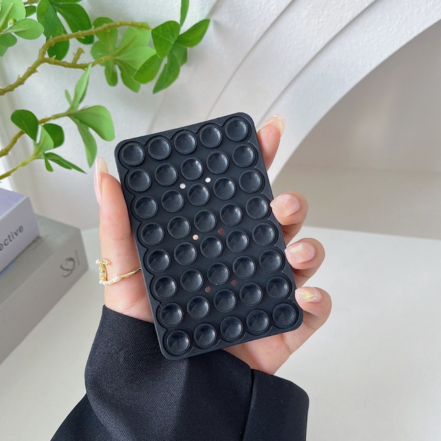 Cellphone Accessories 40 Mobile Phones Double Sided Silicone Thicken Holder Nano Suction Sucker Sticker