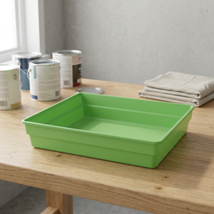 Crown 269-S Bañera de Plástico Verde Ligera y Duradera para Limpieza y Cuidado de Aves, para Palomas, Loros y Patos - Product Image 3