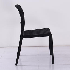 Minimalist <b>Dining</b> <b>Chair</b> Plastic <b>Stackable</b> Adult Modern Design For Home Office Use - Product Image 3