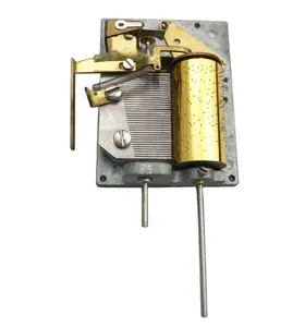 Precio de fábrica Yunsheng marca 37 nota reloj de cuco movimiento musical caja de música mecánica con tambor eje de entrada para relojes