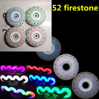52 Roues de Patins à Roulettes en Ligne Extérieures Réglables Firestone Spark Shine Flint Rodas Clignotantes 72 76 80 90 100 110Mm