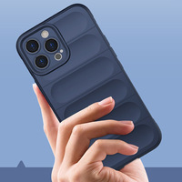 Nouvelle coque de téléphone en silicone antichoc Armor Wave Fantasy Shield pour iPhone X 11 12 13 14 15Promax