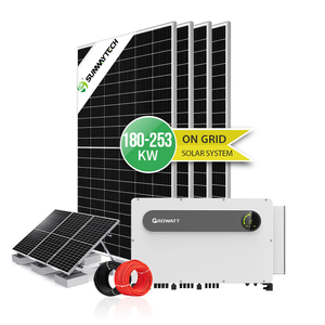 Sistema fotovoltaico Growatt da 185kW 253kW per edifici commerciali e <span class=keywords><strong>risparmio</strong></span> energetico in fabbriche - Product Image 1