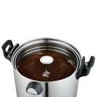 Guangrong-Urne de grande capacité en acier inoxydable pour le chocolat chaud, distributeur de café