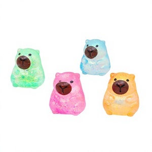 Juguete de Peluche de Capibara Relleno de Maltosa, Personalizado OEM, Suave, de TPR, para Apretar, Antiestrés, Regalo Promocional para Niñas de 14 Años - Product Image 4