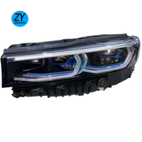 Phare LED laser pour BMW Série 7 G11G12 2019-2024 Système d'éclairage automobile 740i 750i Phare avant LED pour voiture
