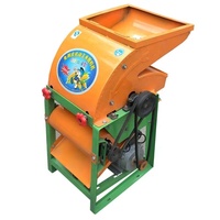 Machine à éplucher et à battre le maïs automatique à haute efficacité, machine à décortiquer le maïs à usage agricole