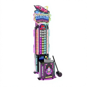 เครื่องเกมอาร์เคด King Power Hammer Strength Redemption โครงสร้างโลหะ ดีไซน์ทนทาน ใช้งานได้ในเชิงพาณิชย์ เหมาะสำหรับธุรกิจสวนสนุก - Product Image 1