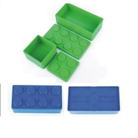 Accessoires amusants pour bento, mini boîte de rangement alimentaire en plastique PP de qualité alimentaire, préservation de la fraîcheur, multifonction, moderne, pour collations