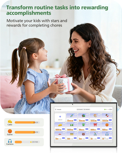 ปฏิทินดิจิทัล WiFi ขนาด 10.1 นิ้ว, จอแสดงผลแบบสัมผัสอัจฉริยะสำหรับตารางงานครอบครัว, กรอบรูปดิจิทัล Smart Sync - Product Image 4