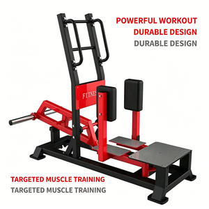 Ensemble de machines à charges pesées pour l'entraînement des hanches et des fessiers en salle de sport - Product Image 2