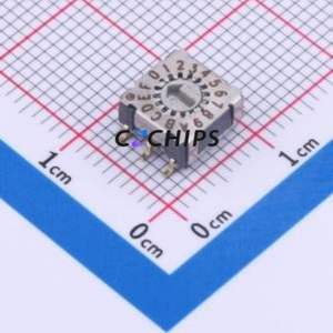 SKAR-16S Rotary Encoder Switch SMD Switch ( Number of Detents: 16 )( Encoding Type: True Code )( Operating Temperature: ) - Product Image 1