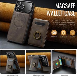 เคสโทรศัพท์หนัง PU แบบพับได้สุดหรู พร้อมช่องใส่บัตรและพวงกุญแจ - Product Image 5