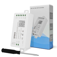 SP801E Contrôleur numérique programmable WiFi pour bande LED Pixel adressable 8A Sortie 4 canaux