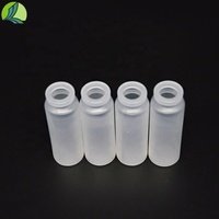Flacon d'injection vétérinaire en plastique PP jetable de 20ml E.O Bouteille de vaccin semi-perméable à vis médicale stérile Médicaments liquides