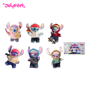 Auténticas Cajas Sorpresa <span class=keywords><strong>de</strong></span> Peluche MINISO Disney <span class=keywords><strong>Stitch</strong></span> Serie GenZ Street, Muñeco <span class=keywords><strong>de</strong></span> Peluche Lindo, Figura <span class=keywords><strong>de</strong></span> Anime Aleatoria, Colgante Coleccionable, Regalos - Product Image 1