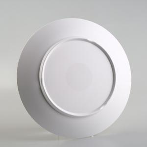 Assiette à fruits en mélamine de 10 pouces avec motif végétal, durable, jaune, pour servir les aliments - Product Image 4