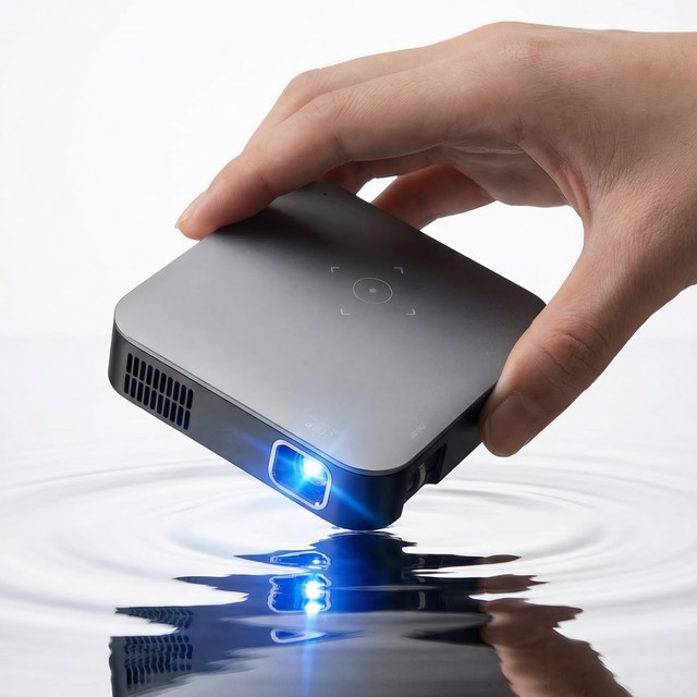 Aome Factory S200 New Design Outdoor Portable Mini Pocket Projector Android WIFI 5G LED Lamp 4K Resolution 300 Lumens 3D Ready