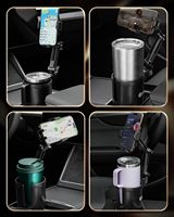 Soporte para Teléfono con Portavasos Resistente, Brazo de Nailon de Calidad con Agarre Antideslizante, Diseño Robusto Sin Vibraciones, Ajuste Universal para Todos los Teléfonos Inteligentes