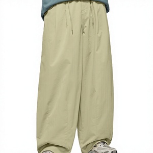 Jean décontracté unisexe américain à fermeture éclair droite, style rétro, en toile de coton pur, délavé, mi-lourd, taille mi-haute, tendance - Product Image 3