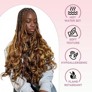 150g Body Wave Braiding Loose Curls Crochet <b>Braid</b> French Curls Hair <b>Extensions</b> Crochet Hair <b>for</b> Women Hair - Product Image 3