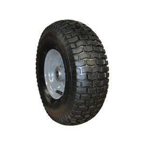 Roulettes pneumatiques haute capacité Caldwell avec chambre à air en caoutchouc butyle, construction 4 plis, roulements à billes, conçues pour les charges lourdes - Product Image 1