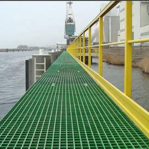 Grille ventilée 38*38*38 FRP Grilles de sol Grille en fibre de verre avec service de coupe pour passerelle de Pigeon Lofts de course - Product Image 3