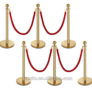 Nguồn Cung Cấp Đám Cưới Hàng Rào Dây Thừng Cột Thảm Đỏ - Product Image 6