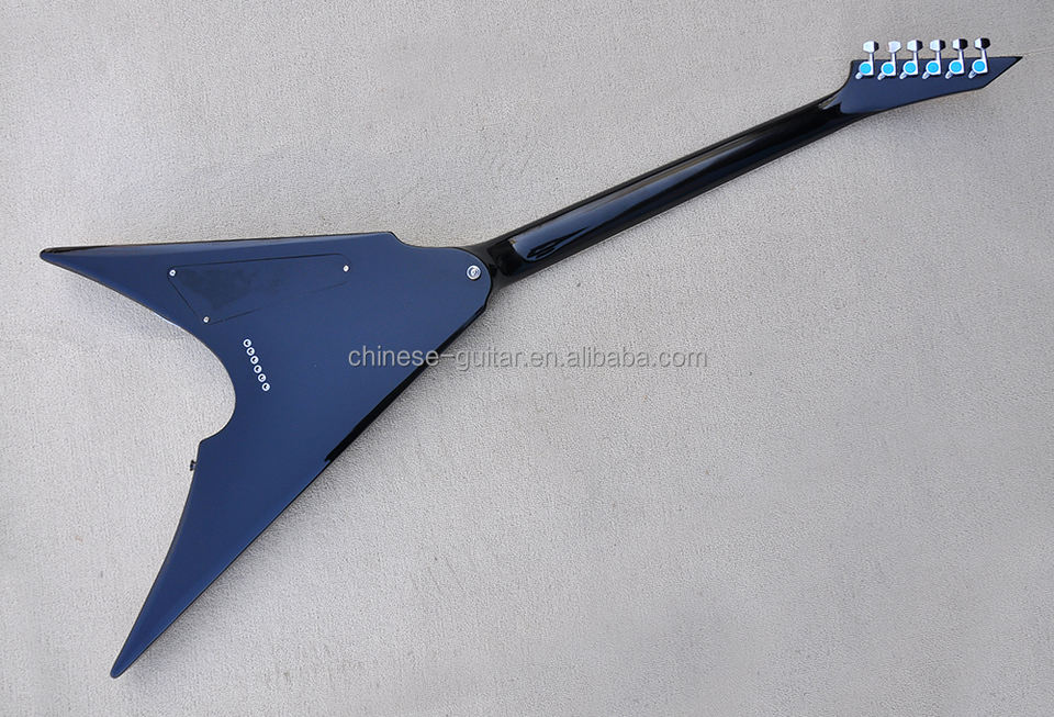Stringed Instruments Odd Shape Unusual Shape Electric Guitar - 6 Strings & String through Body