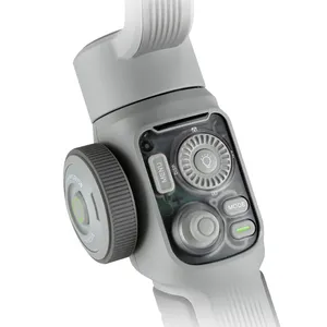 CINEPEER Smooth 5E คาร์บอนไฟเบอร์ กิมบอลกันสั่นสำหรับ iPhone/Android สมาร์ท<span class=keywords><strong>โฟน</strong></span> ระบบติดตาม AI หมุนได้ 360 องศา พร้อมระบบในตัว - Product Image 3