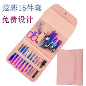 Ensemble <span class=keywords><strong>de</strong></span> manucure complet <span class=keywords><strong>de</strong></span> <span class=keywords><strong>bonne</strong></span> qualité, outil <span class=keywords><strong>de</strong></span> beauté, ensemble <span class=keywords><strong>de</strong></span> manucure populaire dans un étui, logo personnalisé - Product Image 1