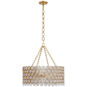 Lustre suspendu <span class=keywords><strong>Camus</strong></span>, éclairage intérieur LED avec cristal central - Product Image 2