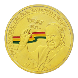 Lưu Niệm Nguồn Cung Cấp 24K Vàng Tinh Khiết Thép Không Gỉ Tự Do Tùy Chỉnh 2D/<span class=keywords><strong>3D</strong></span> Kim Loại Tiền Xu - Product Image 1