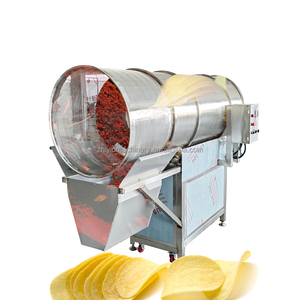 Nuova Macchina Completamente Automatica per la Lavorazione e l'Innesalimento di Patatine Fritte, Aromatizzatore per Snack Fritti - Product Image 4