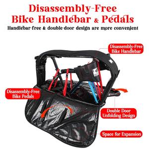 Muestra Gratuita, Bolsa de Ciclismo Estilo Vintage Scat Pack, Bolsa de Sillín para Bicicleta, para Auto, Tren y Viajes en Avión - Product Image 5