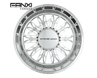 Jantes de camion en aluminium FANXI 20x10 22x12 24x12 24x14 26x12 26x14 26x16, motif de perçage 8x18- 8x6.5 6x139.7 pour Ram1500/2500 Ford F250