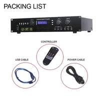 Berase 250W * 2 profesyonel Karaoke amplifikatörü 2.0 kanal amplifikatör DSP ses sistemi anti-howling güç amplifikatörü