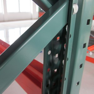 Heavy-Duty US Teardrop Pallet <b>Racking</b> <b>System</b> CE Certified 2000-2500lbs Capacity Customizable Size for Warehouse Storage Made - Product Image 5