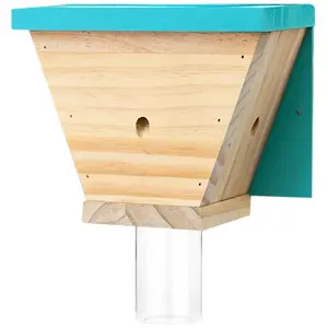 Piège à abeilles en bois personnalisé de haute qualité facile à installer et à utiliser Lot de 2 pièges à abeilles charpentier efficaces et éprouvés