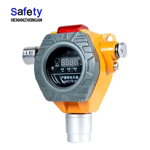 S100 Zhongan controlador remoto fijo Detector de Gas Punto de Gas de tipo alarmante