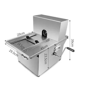 Máquina atadora de salchichas para la industria de procesamiento de alimentos