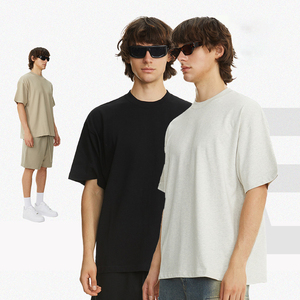 MT2626 T Shirt Manufacturer Custom Brushed Heavyweight 300 GSM 100% Cotton <b>TShirts</b> Premium T-Shirts for Men - Product Image 4