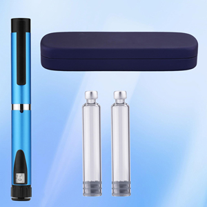 Stylo métallique réutilisable 60U 3ml V2 pour injection, adaptable aux aiguilles de 4 à 8 mm pour une dosage cohérent en thérapie hormonale du diabète - Product Image 5