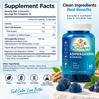 Gummies personnalisées OEM/ODM à marque privée, supplément Ashwagandha et Vitamine D, 60 unités, formule personnalisée Ashwagandha et Vitamine D, sous contrat
