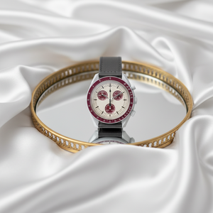 Reloj de Cuarzo con Correa de Nailon y Cristal de Acero Inoxidable, Cronógrafo, Versión Planet, Personalizable, de Lujo, Simulación, Resistente al Agua 30 Bar - Product Image 1